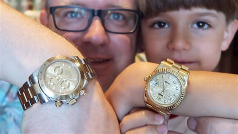 kid with rolex|Rolex watches for boys.